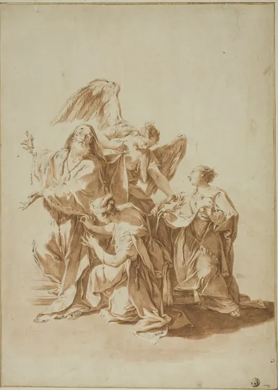 Epitaph of Charles Sackville by Giovanni Battista Pittoni, the younger, n.d.