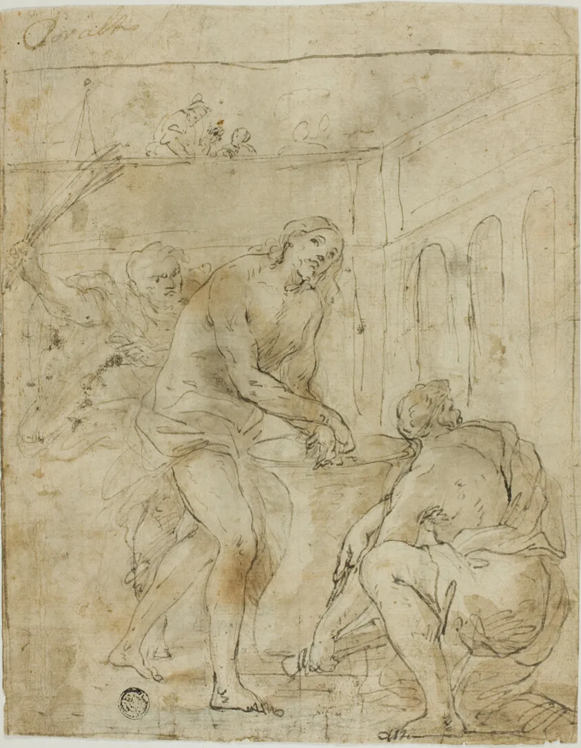Flagellation of Christ by Lorenzo Garbieri, n.d.