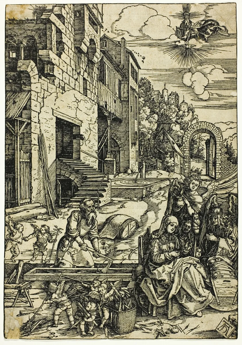 The Holy Family in Egypt, from The Life of the Virgin by Albrecht Dürer, c. 1502, published 1511