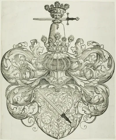 The Arms of the Family Kress von Kressenstein by Nuremberg School, after 1530