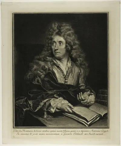 Pierre de Montarsis by Gérard Edelinck, 1692