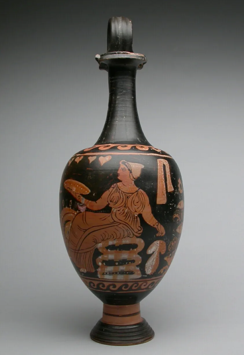 Oinochoe (Pitcher) by Mattinata Painter, end of 4th century BCE
