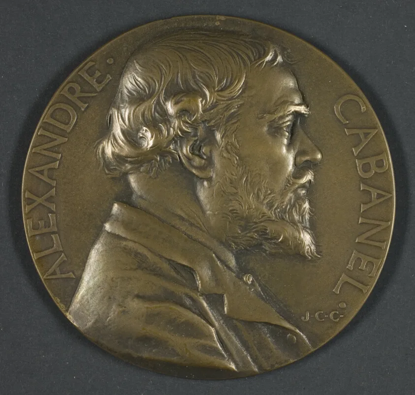 Portrait Bust of Alexandre Cabanel by Jules Clément Chaplain, c. 1880/92