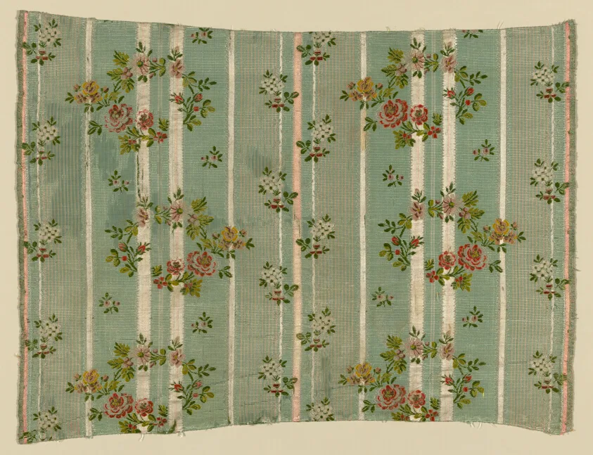 Panel (Dress Fabric) by France, 1775/1800