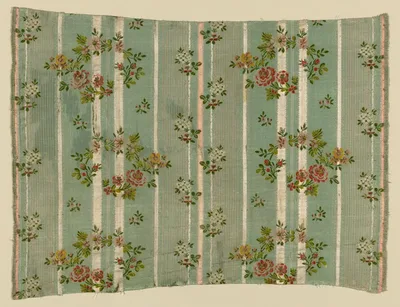 Panel (Dress Fabric) by France, 1775/1800