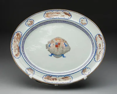 Platter by China, 1785/1800