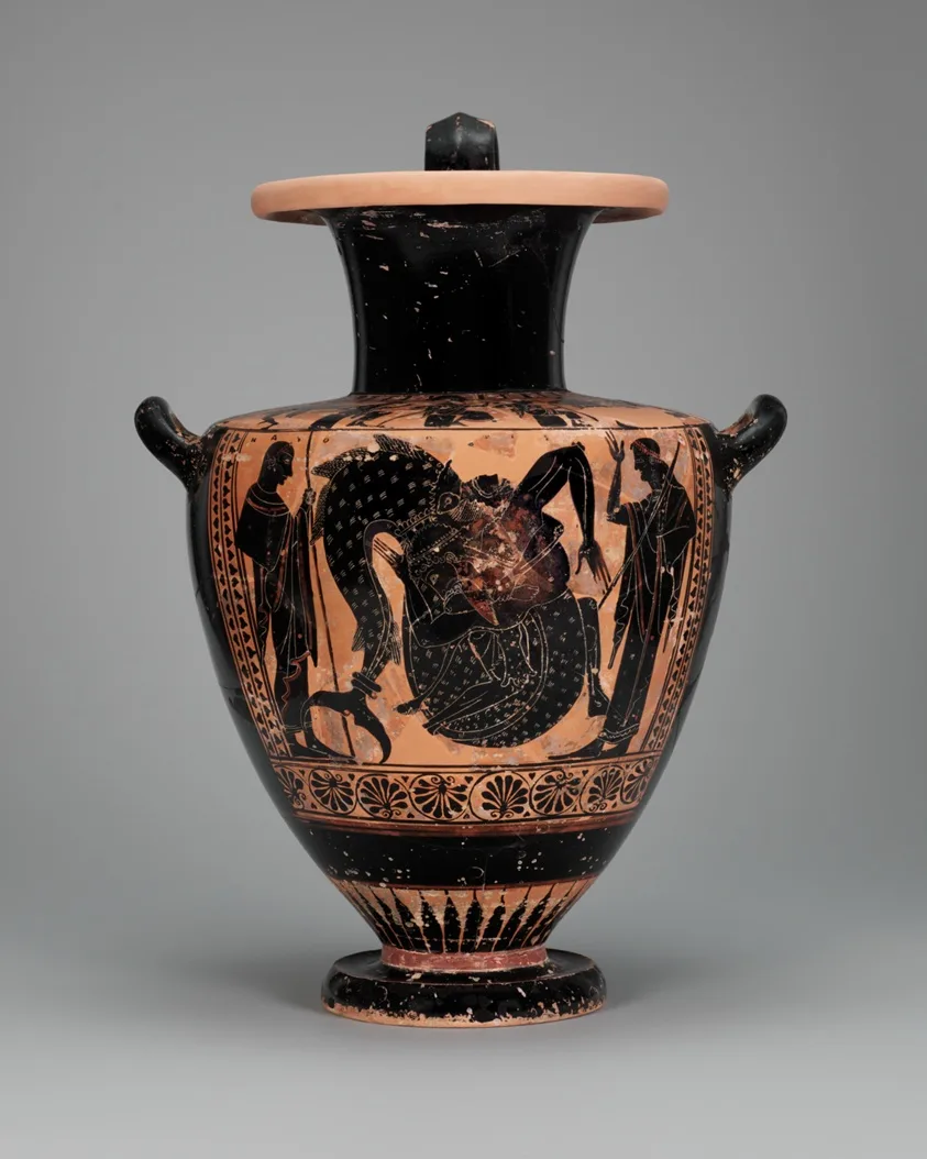 Hydria (Water Jar) by Ancient Greek, about 515-500 BCE