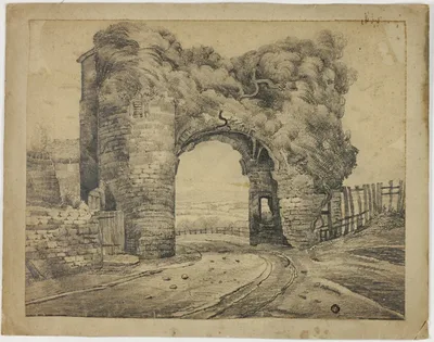 Rye Gate, Winchelsea, Kent by Unknown artist, n.d.