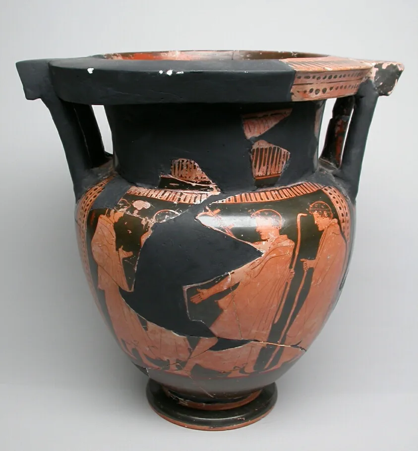Column-Krater (Mixing Bowl) by Ancient Greek, about 450 BCE