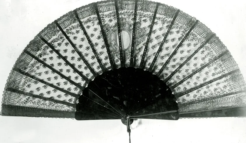 Fan by England, c. 1875