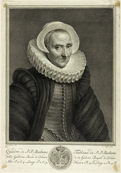 Portrait of a Sixty-year-old Woman, from Recueil d'estampes d'après les plus célèbres tableaux de la Galerie Royale de Dresde by Pieter Tanjé, c. 1757