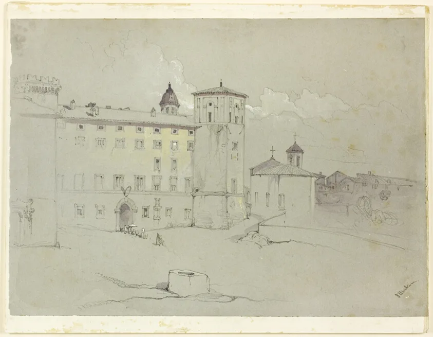 Viterbo by John Ruskin, c. 1840–49