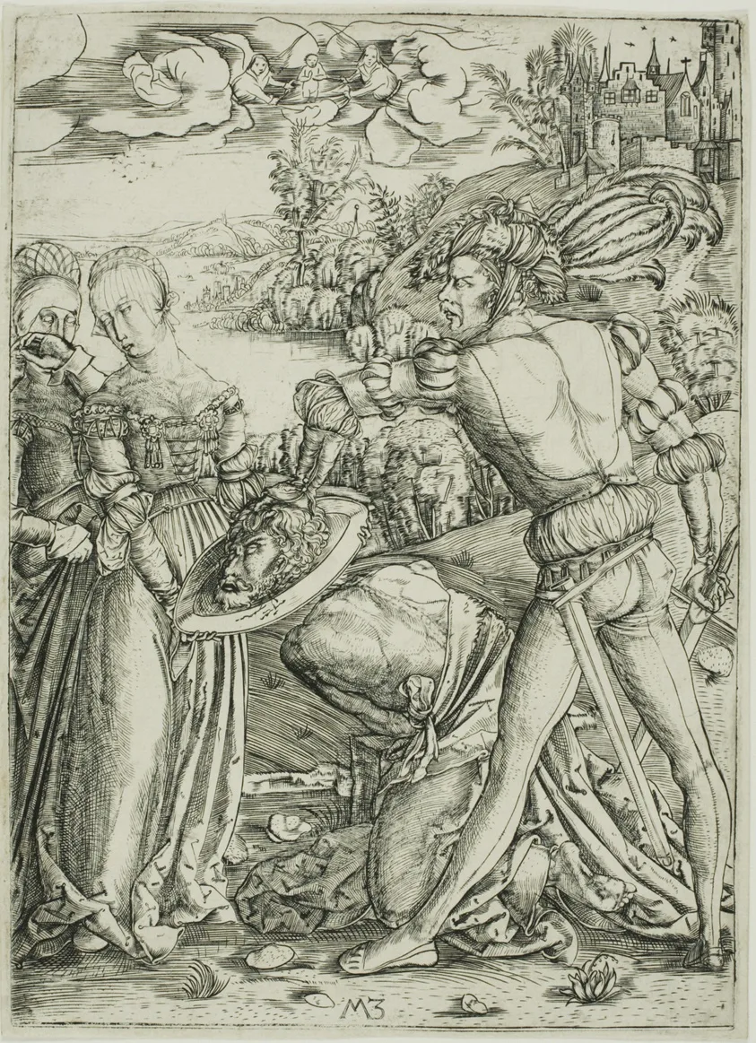 The Beheading of St. John the Baptist by Master MZ, c. 1500