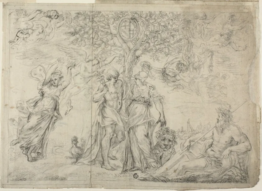 An Allegory of Bologna by Alessandro Algardi, 1630/39