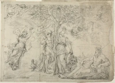 An Allegory of Bologna by Alessandro Algardi, 1630/39