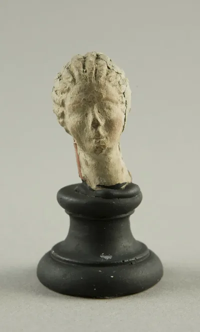 Head of a Woman with Melon Hairdo by Ancient Greek, 4th-3rd century BCE