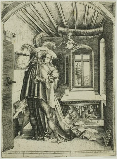 The Embrace by Master MZ, 1503