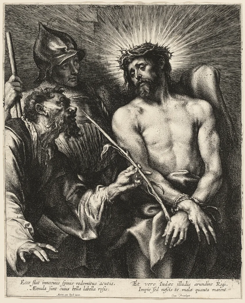The Reed Offered to Christ by Anthony van Dyck, 1630/40