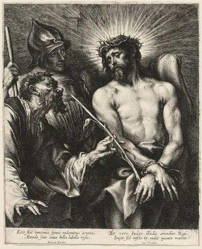 The Reed Offered to Christ by Anthony van Dyck, 1630/40
