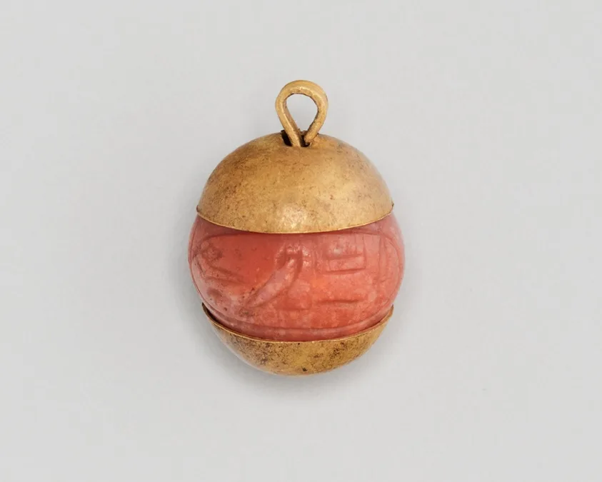 Bead with Name of King Amenemhat by Ancient Egyptian, Middle Kingdom, Dynasty 12, about 1985–1777 BCE