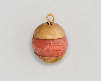 Bead with Name of King Amenemhat by Ancient Egyptian, Middle Kingdom, Dynasty 12, about 1985–1777 BCE