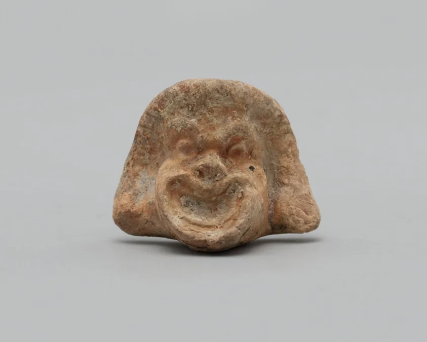 Mask by Ancient Greek, 3rd-1st century BCE