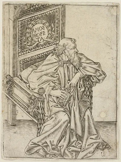 The Prophet Amos by Baccio Baldini, c. 1470