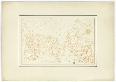 Alexander and the Family of Darius by Charles Le Brun, 18th century