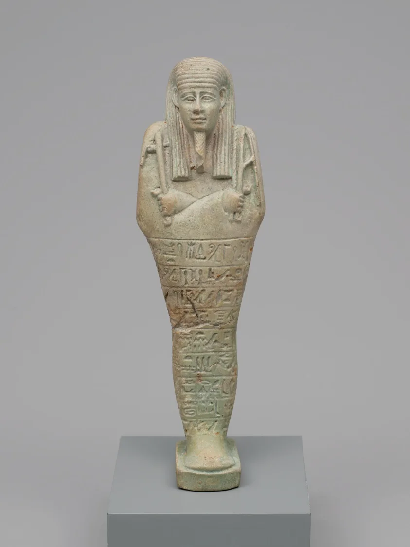 Ushabti (Funerary Figurine) of Horudja by Ancient Egyptian, Late Period, Dynasty 30 (380–343 BCE)