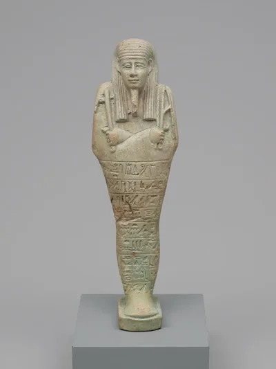 Ushabti (Funerary Figurine) of Horudja by Ancient Egyptian, Late Period, Dynasty 30 (380–343 BCE)