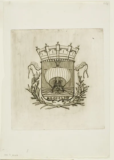 It Rocks but is Not Sunk by Charles Meryon, 1854