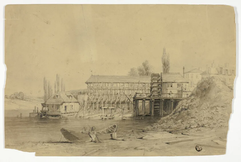 Machine de Marly by Percival, 1843