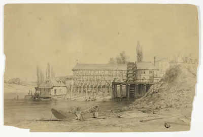 Machine de Marly by Percival, 1843