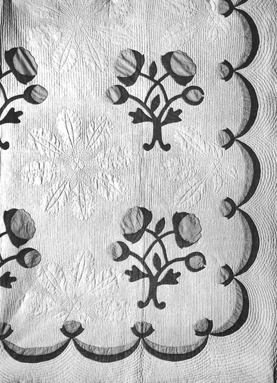 Roses Quilt by Letticia Keziah Vernon, c. 1830/35