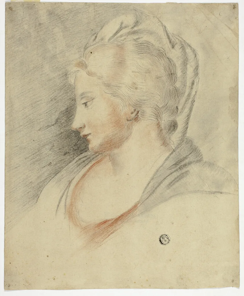 Profile Portrait of Woman by Unknown, n.d.