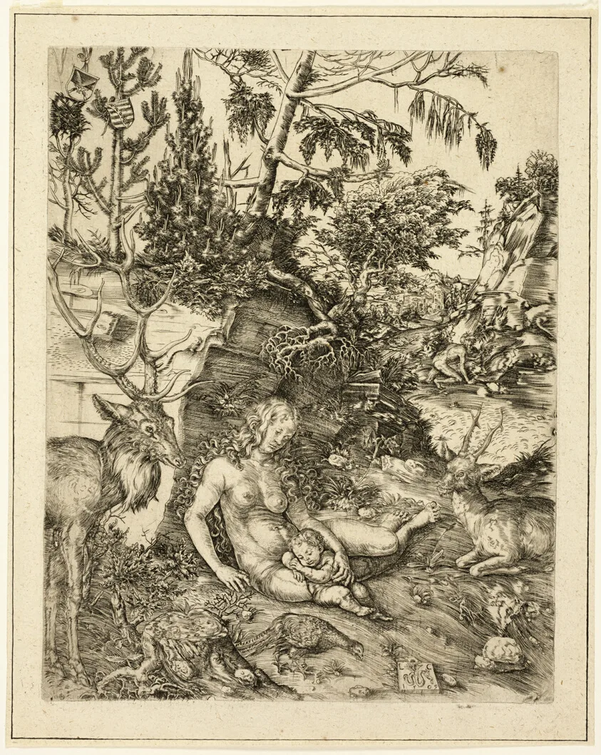 The Penitence of Saint John Chrysostom by Lucas Cranach the Elder, 1509