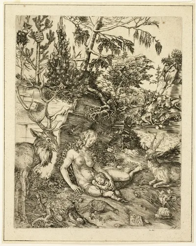 The Penitence of Saint John Chrysostom by Lucas Cranach the Elder, 1509