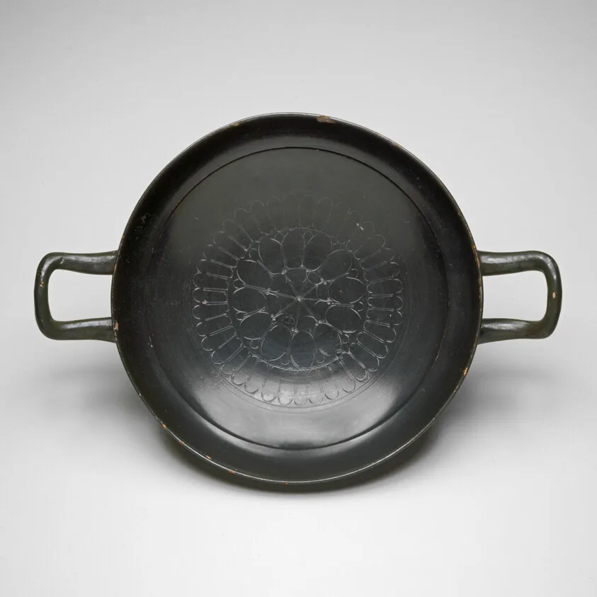Stemless Kylix (Drinking Cup) by Ancient Greek, 460-450 BCE