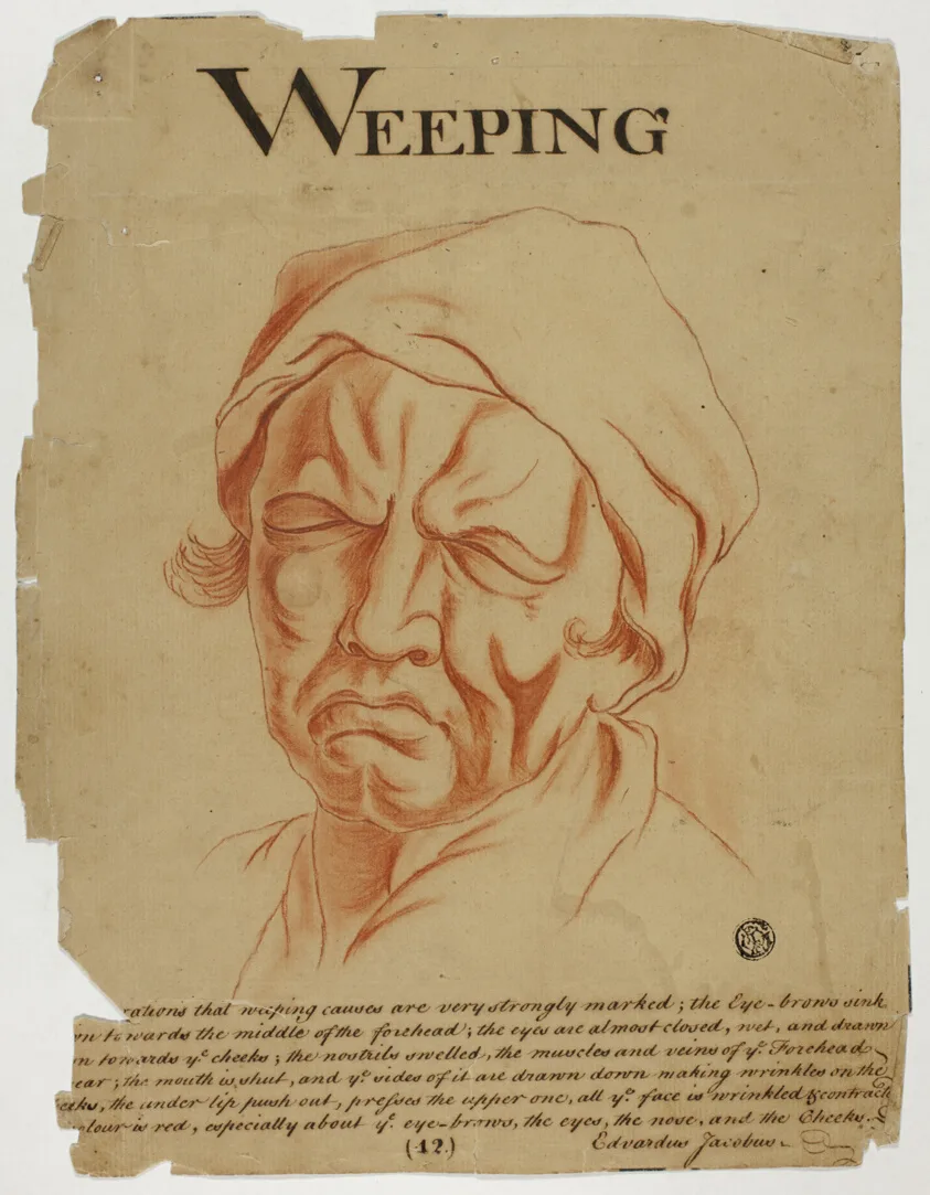Weeping by Eduardus Jacobus, after 1698