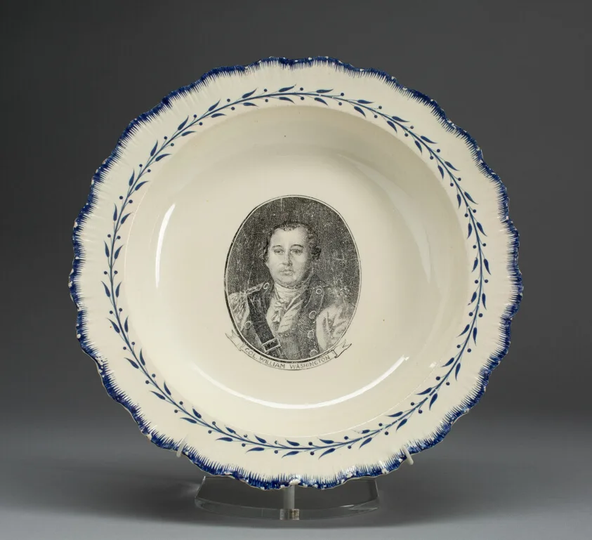 Soup Plate by English for the American market, c. 1790