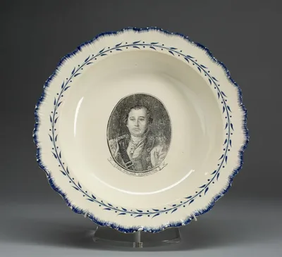 Soup Plate by English for the American market, c. 1790