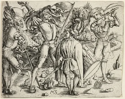 The Warriors by Master MZ, c. 1500