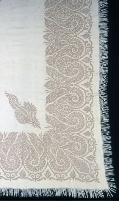 Long Shawl (Turnover) by India, 19th century