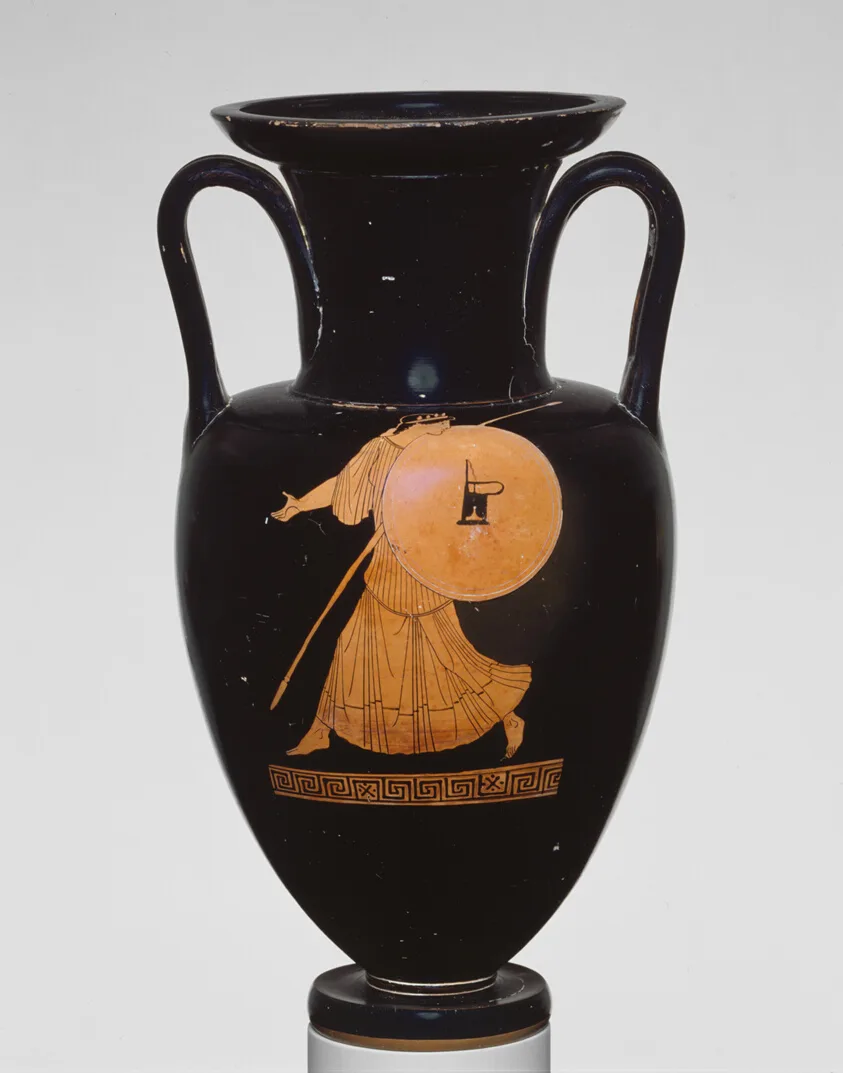 Amphora (Storage Jar) by Achilles Painter, 460-450 BCE