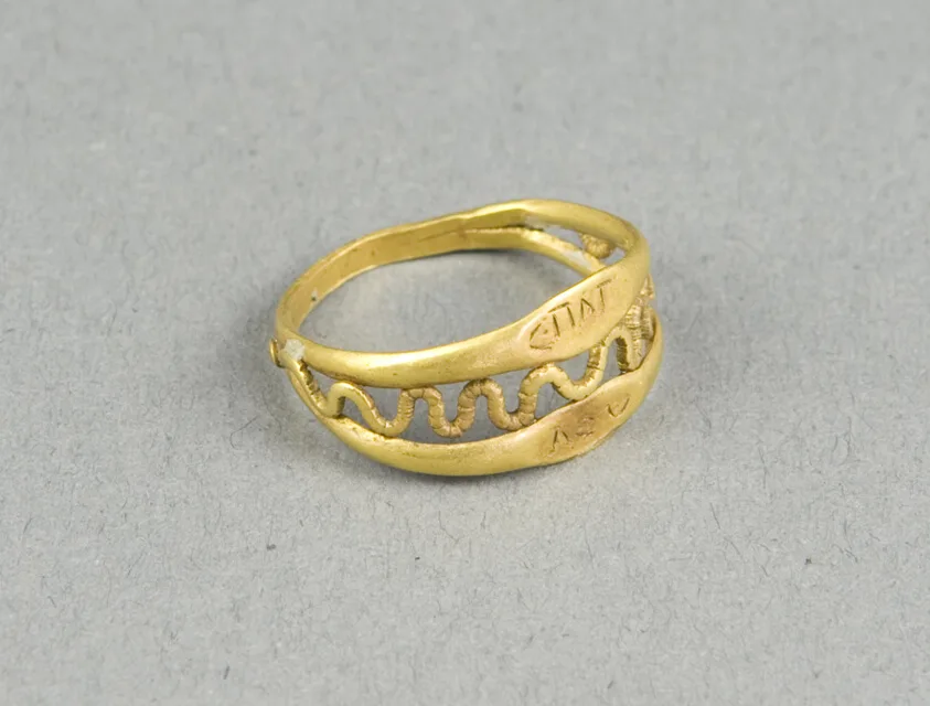 Openwork Ring by Ancient Roman, about 1st century