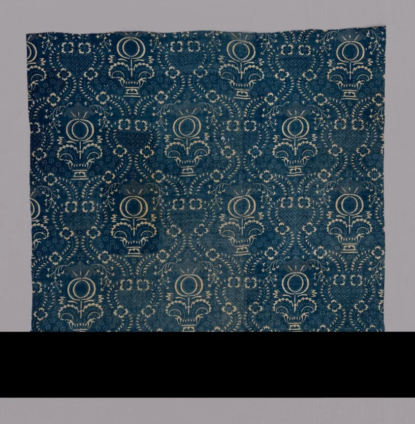 Fragment (From a Quilt) by Fauquet-Lemaître, 18th century