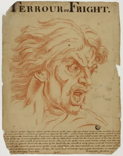 Terrour (sic) or Fright by Eduardus Jacobus, after 1698