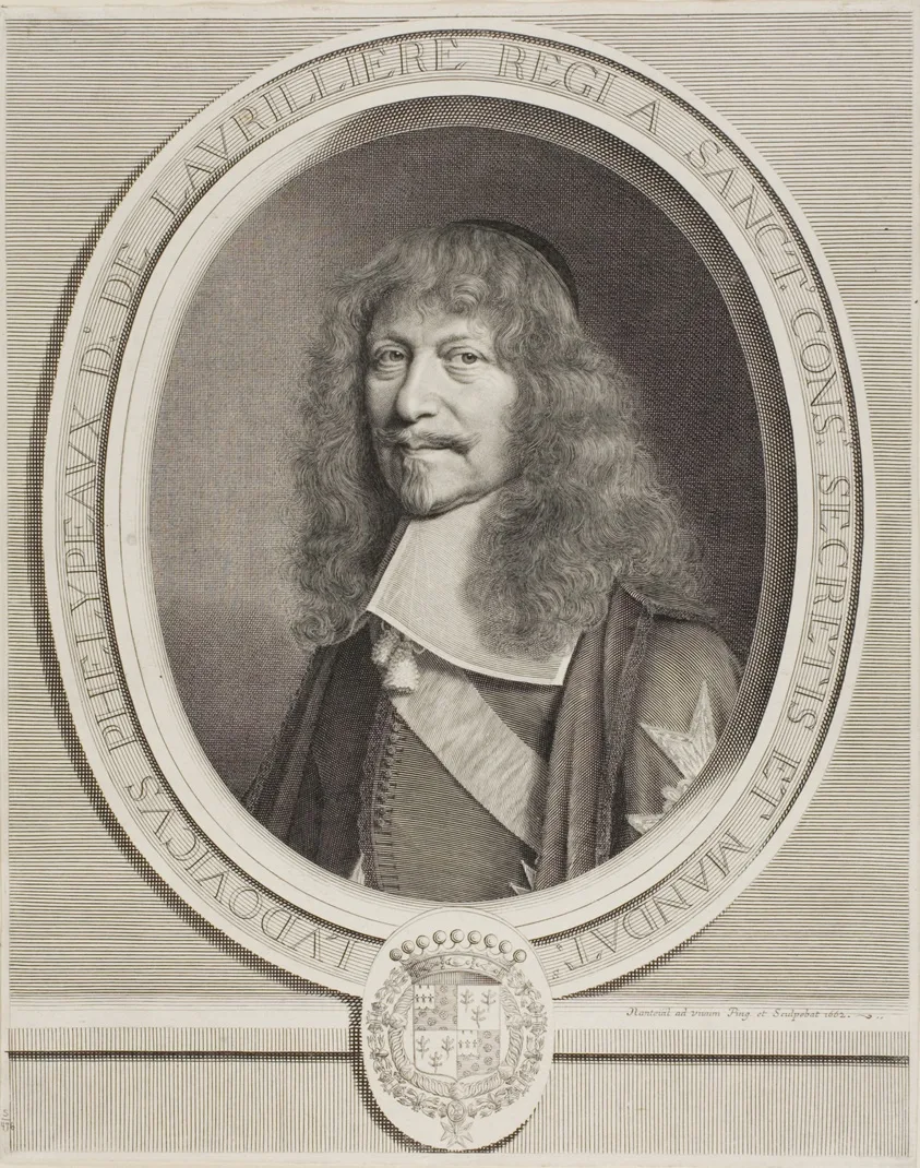 Louis Phélypeaux de la Vrillière by Robert Nanteuil, 1662