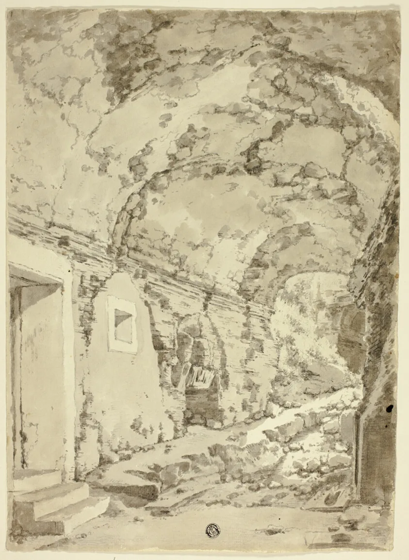 Ruined Vault by Hendrik Voogd, n.d.