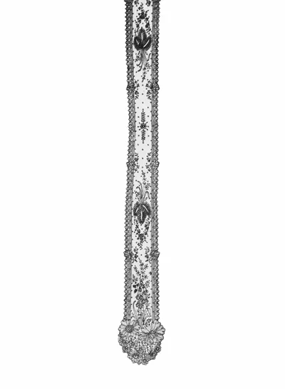 Pair of Lappets (Joined) by France, Bayeux, 1801/1900
